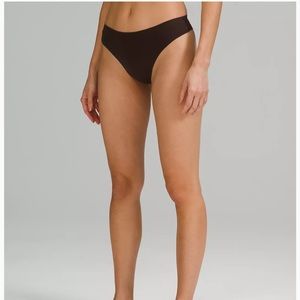 3 pack of InvisiWear Mid-Rise Thong Underwear size S